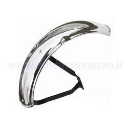 Chromed mudguard Garelli type for Vespa PX - T5 version without disc brake