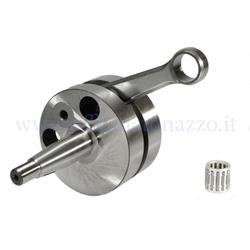 Crankshaft Quattrini Competizione 53mm stroke, 20 cone, 105mm connecting rod specific for C1 and C2 crankcase for Vespa 50 - Primavera - ET3