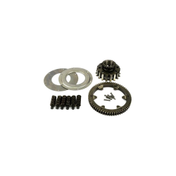 Primaria Pinasco Z23-64 denti dritti con pignone (8 molle) completo di parastrappi per Vespa PX dal 1998 in poi e BULL CLUTCH