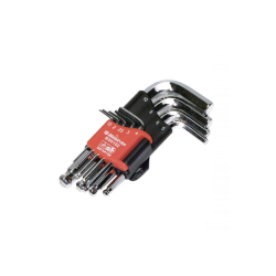 Kit of 9 magnetic Allen keys