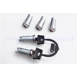 Cerradura de dirección - maletero - sillín - ramas (cilindros de 5 piezas) para Vespa PK 50/125 S