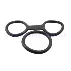 Small flat rubber O-ring with original Piaggio jaws for Vespa PX (3 Pcs)