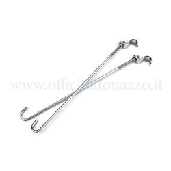 Tie-rods for rear luggage rack for Vespa 125 GTR - 150 Sprint (compatible with article 9329)