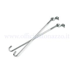 tirantes para portaequipajes traseros para Vespa 125 GTR - Sprint 150 (compatible con el artículo 9329)