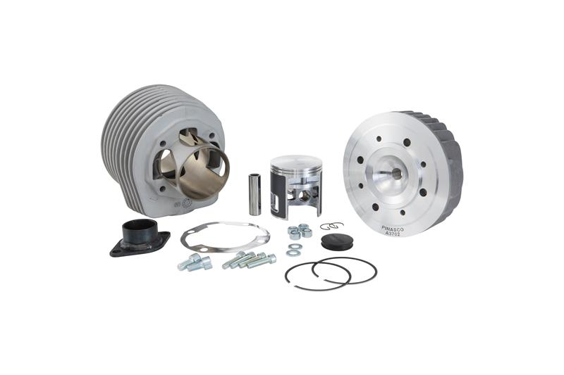 25033941 - Cilindro Pinasco Vespa px 177 "magny cours ep EVO3" cc (candela centrale 8p c/raccordo scarico)