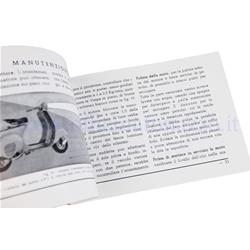 manual del folleto para Vespa 150 VBB1T Sal 1960-1964