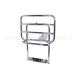 Chromed rear luggage rack for Vespa PX - LML