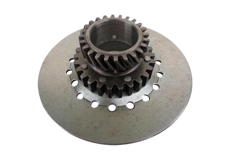 25270927 - Pinasco Vespa pinion large z 22 meshes on z64 (7 springs) - straight teeth