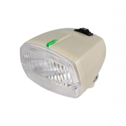 Fanale anteriore colore avorio completo per ciclomotore Piaggio Ciao