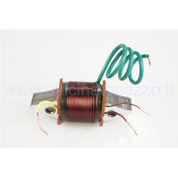 Bobine de feu stop et klaxon, entraxe des trous 43 mm pour Vespa 90 VNB - 125 - 150 ('60-'62) - VBB1T &lt