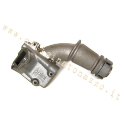 Polini 19 mm double feed reed intake manifold with 2-hole rigid connection for Vespa 50 - Primavera - ET3