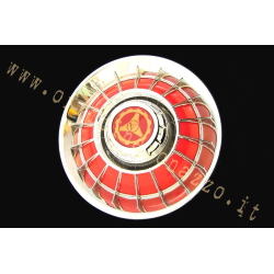 Red wheel cover for 8" rims for Vespa