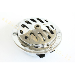 Hupe 6 V verchromt für Vespa 50 N - R - 90 - 90 SS - neue 125 -150 VBB2T - VNB3&gt