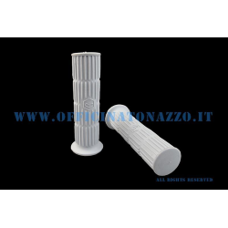 Paire de poignées Ø 22 mm grises pour Vespa Sprint Veloce