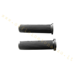 Paar Griffe Ø 24 mm schwarz für Vespa PK - ETS