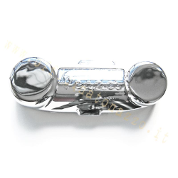 Chrome plastic hub cap for 20mm pin for Vespa PX Millenium