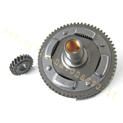 Primaria Z 22-63 (Übersetzungsverhältnis 2,86) schraubenförmige Zähne mit Kupplungsglocke für Vespa 50 - PK50