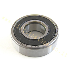 SKF ball bearing - 6204/2RS - shielded (20x47x14) rear wheel shaft for Piaggio - Gilera - Vespa GS