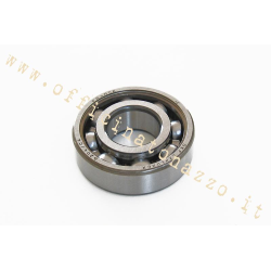 SKF ball bearing - 6204/C4 - (20x47x14) flywheel side bearing with iron cage for Vespa 50 - Primavera - ET3