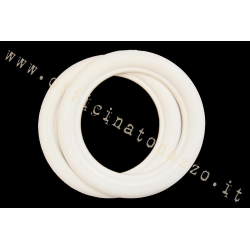 Pair of white tyre bands for 3.50 x 10 tyres