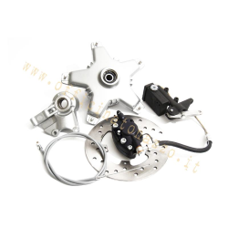 Grimeca semi-hydraulic front disc brake, 20 mm pin with star hub for Vespa PX - PK (with PX type fork)