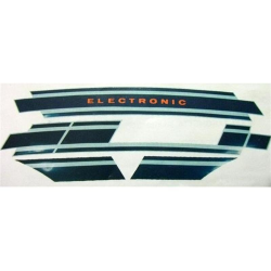 Adhesivo Vespa Electronic azul original Vespa ET3