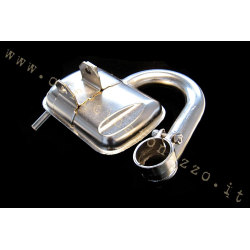 Original chrome exhaust for Vespa PX - Rally 200