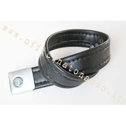 Correa central de 47,5 cm de longitud, negra, para sillín Vespa PX Arcobaleno