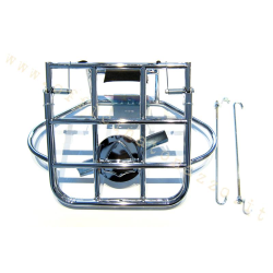 Chrome rear luggage rack with wheel holder for Vespa 125 GTR - 150 Sprint