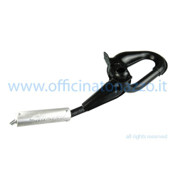 Silenciador de expansión Simonini negro con silenciador de aluminio para Vespa T5
