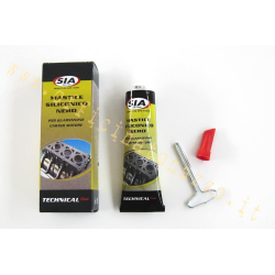 High-temperature black mastic - black silicone gasket