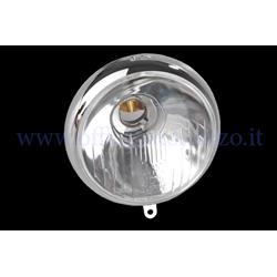 COD. 101 - Front light in glass marked SIEM Ø95mm for Vespa V1> V15 - V30> V33