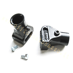 Patas de caballete Vespa en aluminio negro Ø 20 mm