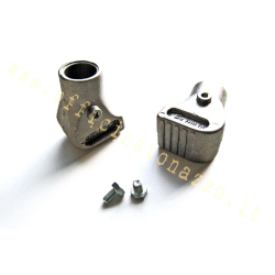 Vespa stand feet in sandblasted aluminium Ø20mm
