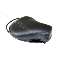Schwarzer Einzelsitz für Fahrer mit Griff für Vespa 50 1966 - 90 1963- 125 Primavera - 50 N 1963