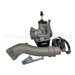 Pinasco PHBL 22 AD rigid valve intake kit with two-hole attachment for Vespa 50 - Primavera - ET3