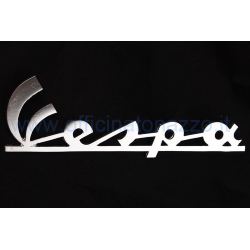 Plaque avant « Vespa » 120 mm pour Vespa Rally 200 (distance entre les trous 107,69 mm)