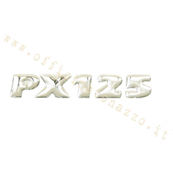 Plaque adhésive pour capot Vespa PX 125 frein à disque