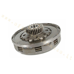 FERODO COSA Standardkupplung für Vespa 125 VNA-TS/150 VBA -Super/180-200 Rally/PX80-200/PE/Lusso/T5/Cosa Ø 115 mm, 22 Zähne, 4 Scheiben