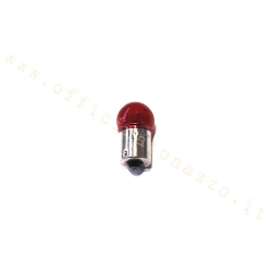Bayonet fitting lamp for Vespa, red bulb 12V - 10W