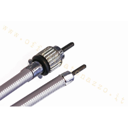 Transmisión completa del cuentakilómetros con acoplamiento de anillo, cable de 2,7 mm para Vespa 50 - 90 - 125 Primavera  - ET3