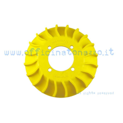 Ventilador para volante de encendido Parmakit de color amarillo, peso 180 g