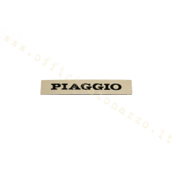 Placa adhesiva Piaggio de metal para Vespa PK