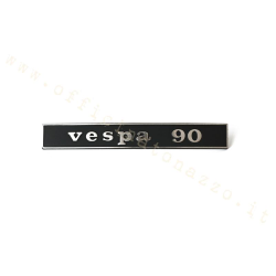 Plaque arrière « Vespa 90 »