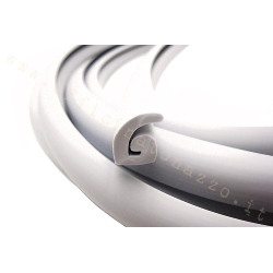 Profil en caoutchouc gris pour capots Vespa 125 1949&gt