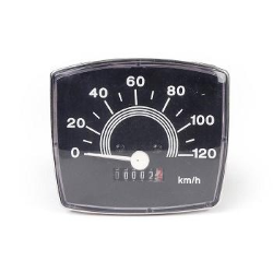 Speedometer, 120 km/h scale, for Vespa 50 Special