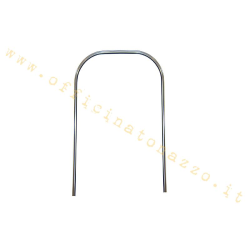 Borde del escudo en Meral gris metalizado tipo original para Vespa PX - PE Arcobaleno