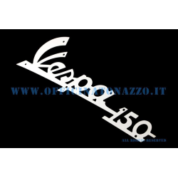 Front plate "Vespa 150" in unpolished aluminium for Vespa VBA - VBB1&gt