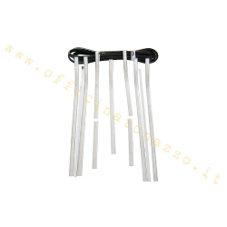 Tiras completas para estripes con puntas y remaches para Vespa 125 VM1 (53) - VM2 (55) - 125 VN1 (54-55) 125 VN2 (56-57)