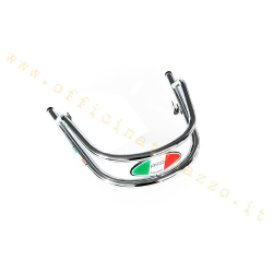 Chrome front mudguard bumper for Vespa LX  50 - 125